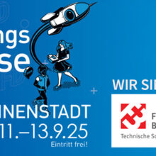 Die FBS auf der Bildungsmesse vom 11. bis 13. September (Stand 40)