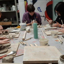 FOS Gestaltung der Fuldaer FBS auch in Frankfurt am Main kreativ!