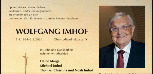 Die Schulgemeinde der Ferdinand-Braun-Schule trauert um ihren langjährigen, ehemaligen Schulleiter